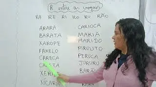 R entre as vogais 