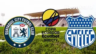 GUAYAQUIL CITY 🆚 CS EMELEC - COPA 🇪🇨 ECUABET DIRECTV - 4tos En vivo FORMATO RADIO 📻 🎙️