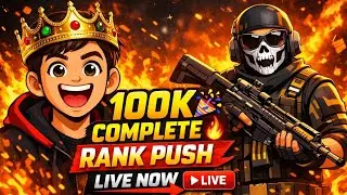 🔥 100K SUBSCRIBERS CELEBRATION 🎉 | Rank Push Live | 10K+ Views Challenge | SwapnilBhaiFF #freefire