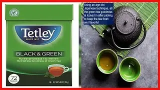 Great product -  Tetley Tea Bags, Black and Green, 72 Count (Packaging may vary)