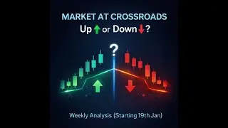 Nifty at a Crossroads! 🚦 Up to 26,000 or Down to 25,000? (Weekly Analysis Jan 19)