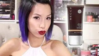 FIRST IMPRESSION REVIEW | BECCA EVER - MATTE SHINE PROOF FOUNDATION