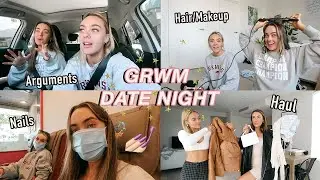 GRWM for our FIRST Date Night together post isolation ft. Princess Polly Haul