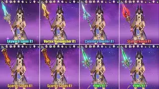 CYNO: Weapons Comparison [5 Star Only] | Genshin Impact