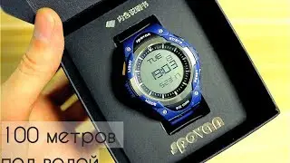Подводные спорт часы до 100 метров это рекорд SPOVAN SW01 \ Underwater watches up to 100 meters