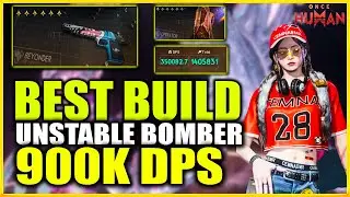 ONCE HUMAN BEST JAWS BUILD PVE UNSTABLE BOMBER DE50 PISTOL HUGE DPS 900K MODS CRADLES GUIDE