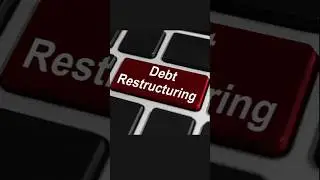 Restructure debt to reduce payments.  #finance #debtfree
