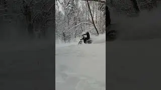 sur ron snow #shorts #snow #surron #newyear #electric #ebike #funny