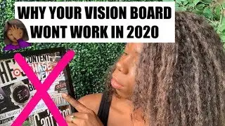 DO THIS BEFORE YOU START! DIY VISION BOARD IDEAS MINIMALIST EXAMPLES 2020