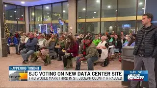 St. Joseph County Council meets to vote on data center proposal in New Carlisle