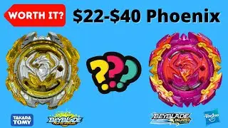 IS IT WORTH IT? Perfect Phoenix or Revive Phoenix [Beyblade Toys Review / Hasbro vs Takara Tomy]