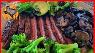 Grilled Sirloin Steak Recipe | Chef Johnny Low Carb Diet Recipe | Keto Diet On The Weber Performer