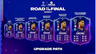 Road To The Final Card Upgrades Explained - Kimbembe Example - FIFA 22