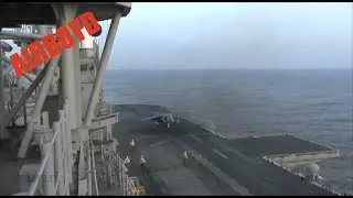 Harrier Landing USS Bataan (LHD 5)