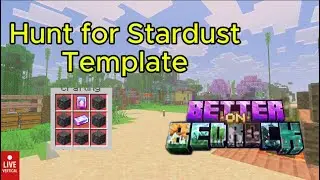 Better on Bedrock Search for the Stardust Template!| &ndash; Vertical #minecraft #betteronbedrock
