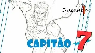 Capit&atilde;o 7 making of Art - Eric Blake Art