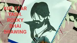 KGF star Yash drawing