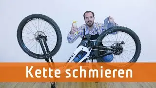 Kette schmieren am Fahrrad - so geht es richtig