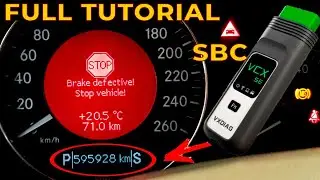 Does VXDiag VCX SE read SBC on Xentry 2025 for Mercedes W211 & old cars Real mileage older Mercedes