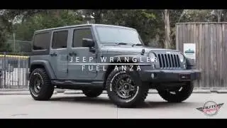 Jeep Wrangler Wheels - Fuel Anza Rims | AutoCraze