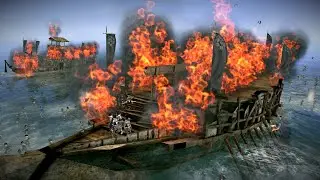 Ironclad Warrior Class VS Chosokabe All Ships &ndash; Naval Battle - Total War: Shogun 2