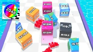 ⭐ Jelly Solo APK Gameplay - Jelly Run 2048 APK New Shape Mobile Games Walkthrough 15S2K