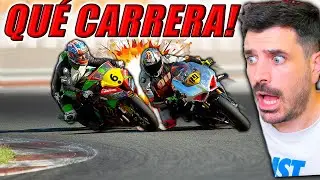 Esta CARRERA pudo ACABAR MUY MAL con mi Ducati Panigale V4s 😲💥