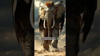 COUNTRIES AS ANIMAL HYBRIDS 💀 #countries#midjourney#midjourneyai#aiart