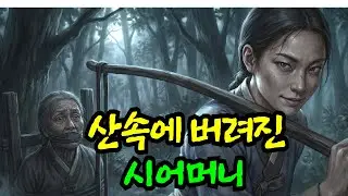 병든 시어머니를 야산에 내다버린 어린과부   야담 ㅣ설화 ㅣ민담 ㅣ전설ㅣ옛날이야기 ㅣ설화 ㅣ괴담 ㅣ야사 ㅣ오디오북
