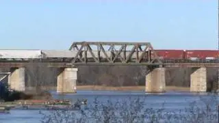 CP 234 Crossing the Rideau River - Merrickville ON