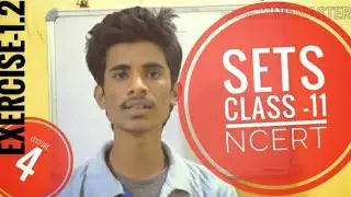 SETS CLASS 11|| FULL CONCEPT || LECTURE -4|| EXERCISE 1.2 || VINAY UTPAL