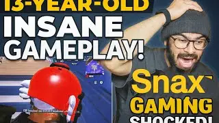 Snax Gaming SHOCKED 😱 by This 13-Year-Old Kid’s INSANE Gameplay! @FNTGAMINGOFFICIAL 
