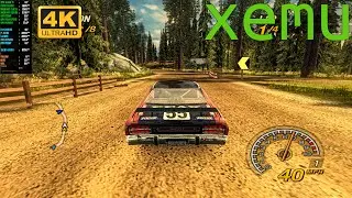 FlatOut 2 - ( XEMU 4K ) + Configuration | Xbox Classic Game (2024)
