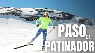 Aprende a hacer el PASO de PATINADOR en Esqu&iacute; de Fondo