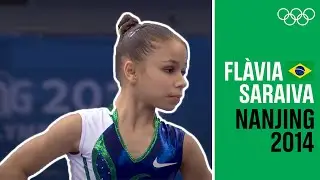 Flàvia Lopes Saraiva - 🥇Floor Routine at Nanjing!