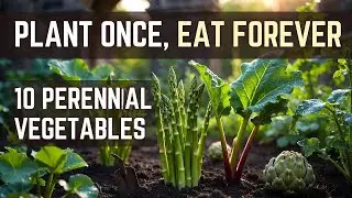 10 Perennial Vegetables That Survived Medieval Times. Plant Once, Feed Your Family for 20+ Years