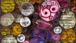 Mosaic ATC Artist Trading Card #sssveda Day 9