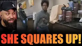 Woman Trespassing Squares up to Cops Then this Happens!