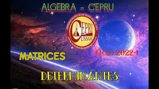 📊🧠 Todo sobre Matrices y Determinantes | Paso a paso  CEPRU  (Parte 1)