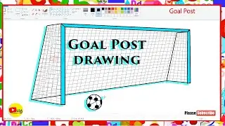 Goal Post | Drawing Video | LearnByArts