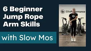 6 Beginner Jump Rope Arm Skills to Learn! #beginner #skipping #jumprope
