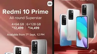 Redmi 10 prime with 2 gb extended ram
