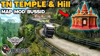 СКАЧАТЬ! 🔥 Новый мод карты TEMPLE & Hills для Bus Simulator Indonesia. Карта Bussid Mod 4.3.3