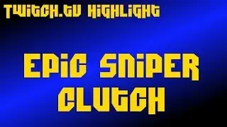 CoD Ghosts - Epic 4-1 Sniper clutch