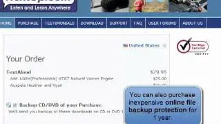 Purchasing TextAloud 3 Software