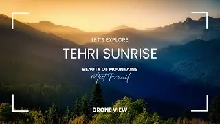Tehri Lake Uttarakhand | Tehri Dam | Drone View | 4k Video | Tallest Dam in India | Tehri Dam View