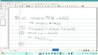 Linear Algebra session 42