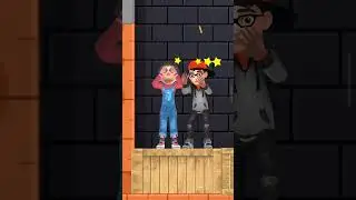 Pull The String Nick's Quest: Scary Teacher - Nick Saved Tani #shorts