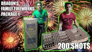 DRAGON'S FAMILY FIREWORKS PACKAGE 1 | 200 SHOTS | PANGMALAKASAN!!