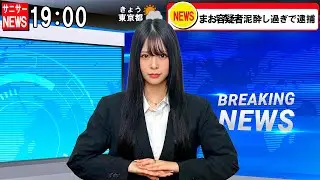 【腹筋崩壊】噛んだら即しばかれるニュースキャスターしたらそれどころじゃないｗｗｗ